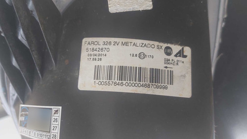 Farol Esquerdo Fiat Palio Atractiv 2016 51842670 - Imagem 6