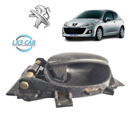 Maçaneta Interna Esquerda Peugeot 206 207 Traseira