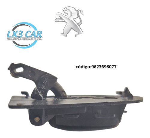 Maçaneta Interna Esquerda Peugeot 206 207 Traseira - Imagem 3