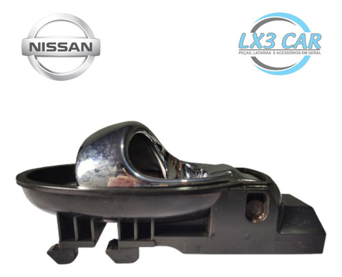 Maçaneta Interna Lado Direito Do Nissan March Versa 11 A 20 Dianteira/traseira - Imagem 2