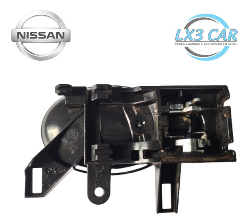 Maçaneta Interna Lado Direito Do Nissan March Versa 11 A 20 Dianteira/traseira - Imagem 3