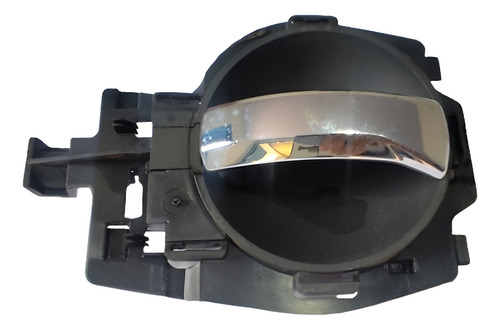 Maçaneta Interna Cromada Dianteira Esquerda C3  2002/12 Dianteira