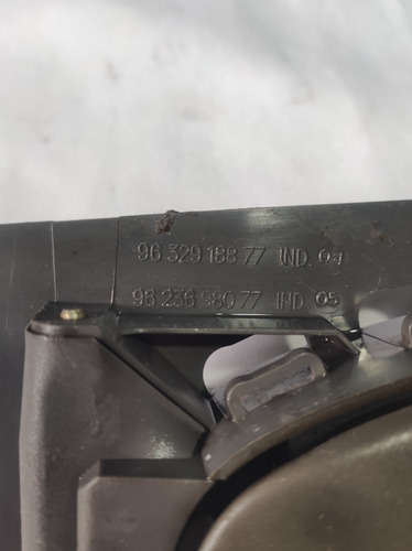 Maçaneta Interna Lado Direito Peugeot 206 207 2001 A 2012 Dianteira/traseira - Imagem 5