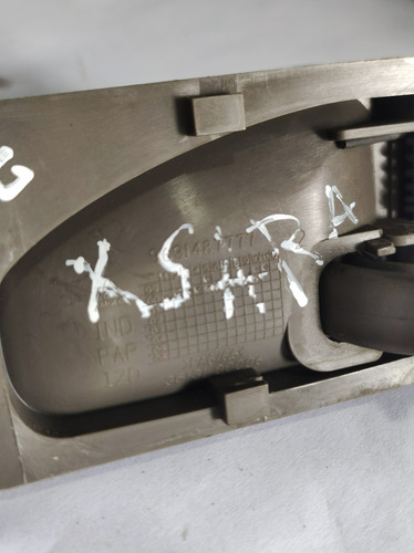 Maçaneta Interna Esquerda Citroen Xsara Picasso - 9631487777 Traseira - Imagem 2
