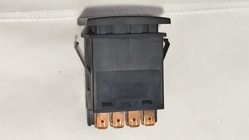 Botão Do Pisca Alerta Gol Saveiro Parati G3 1998 A 2006 Preto - Imagem 5