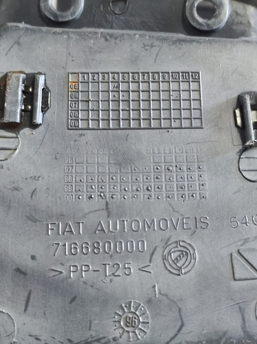 Caixa De Cinzeiro Fiat Palio Strada Siena 1996 A 2003 - Imagem 2