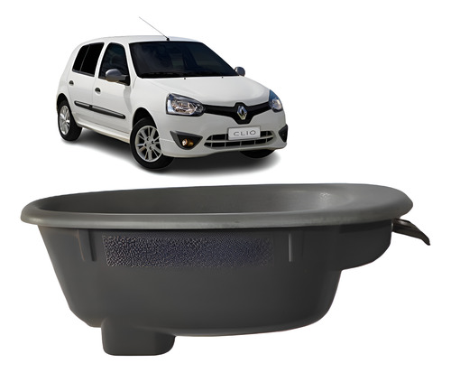 Puxador Porta Traseira Esquerda Renault Clio 2001 A 2013 Traseira