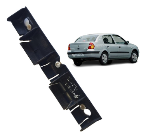 Suporte Guia Parachoque Traseiro Renault Clio Sedan 99 A 04