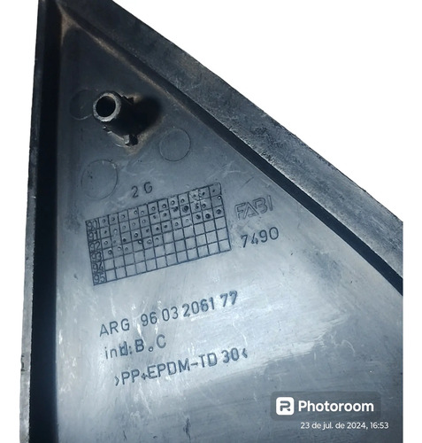 Acabamento Interno Traseiro Citroen Zx 1996 9603206177 Preto - Imagem 7