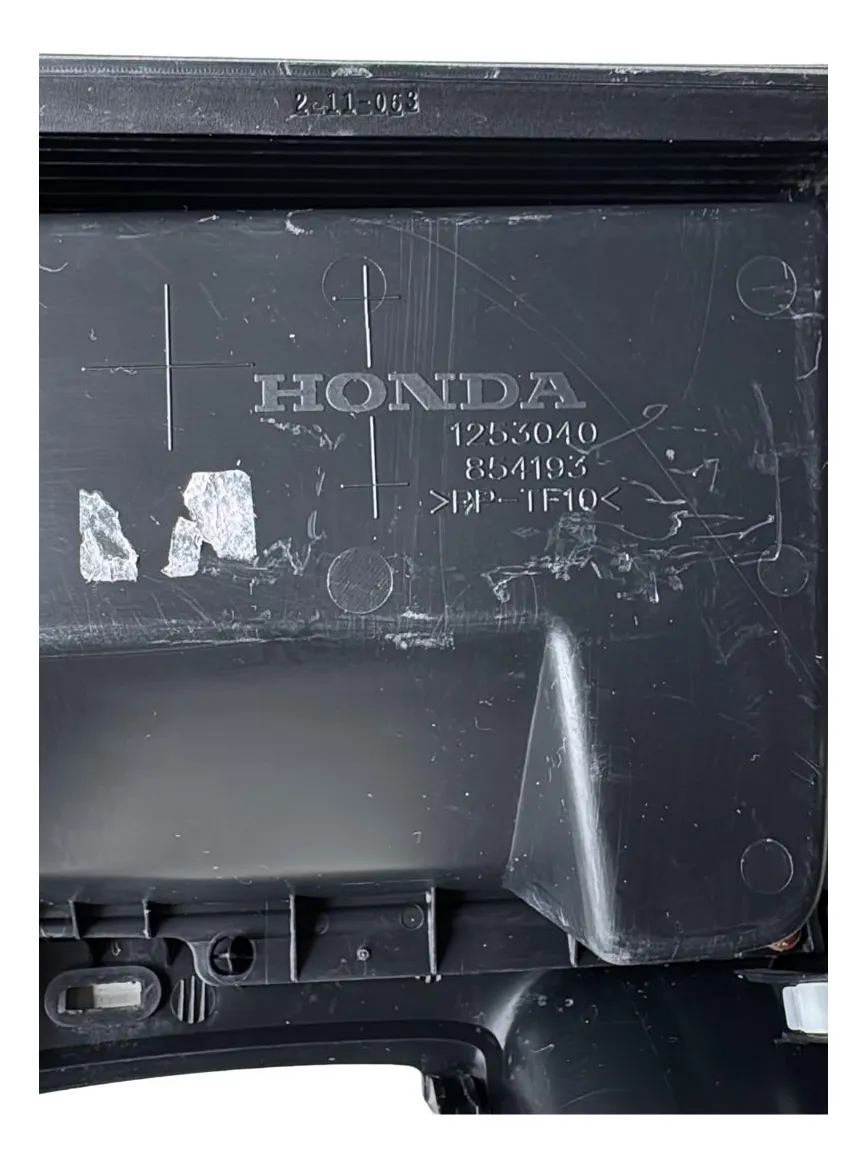 Moldura Central Porta Objetos Honda Civic 2007 2009 2011 - Imagem 2