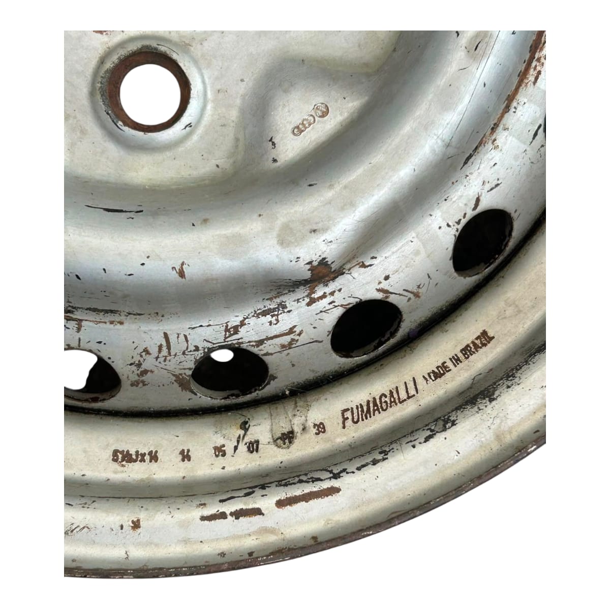 Roda De Ferro Aro 14 Vw Kombi Original 1997 2014 - Imagem 7