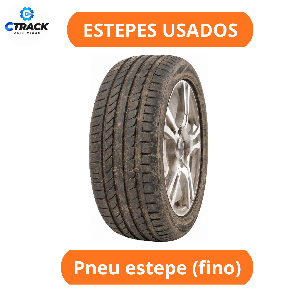 Pneu estepe (fino)