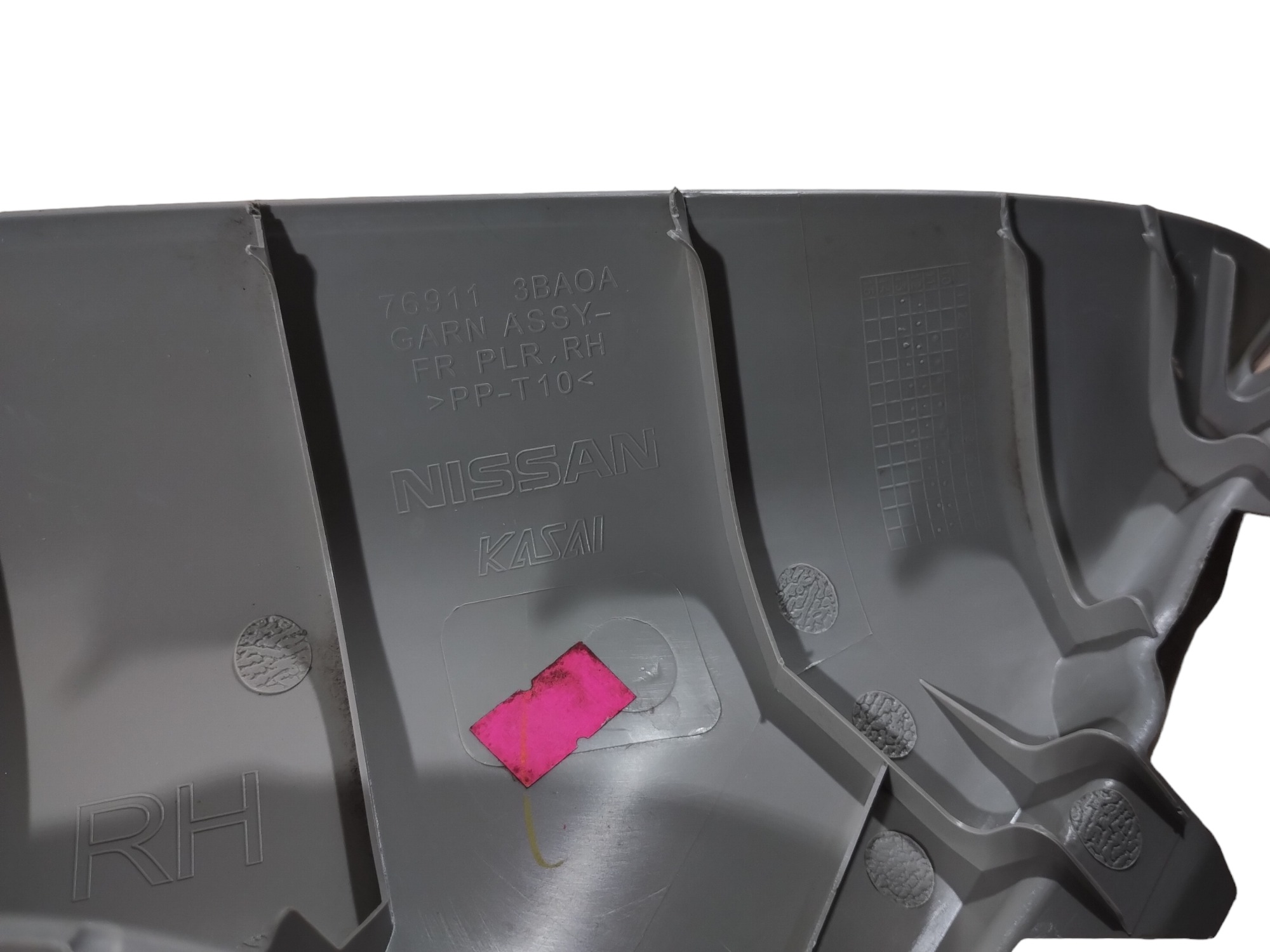 Moldura Coluna Parabrisa Esq Nissan Versa 13/14 769113baoa B - Imagem 5