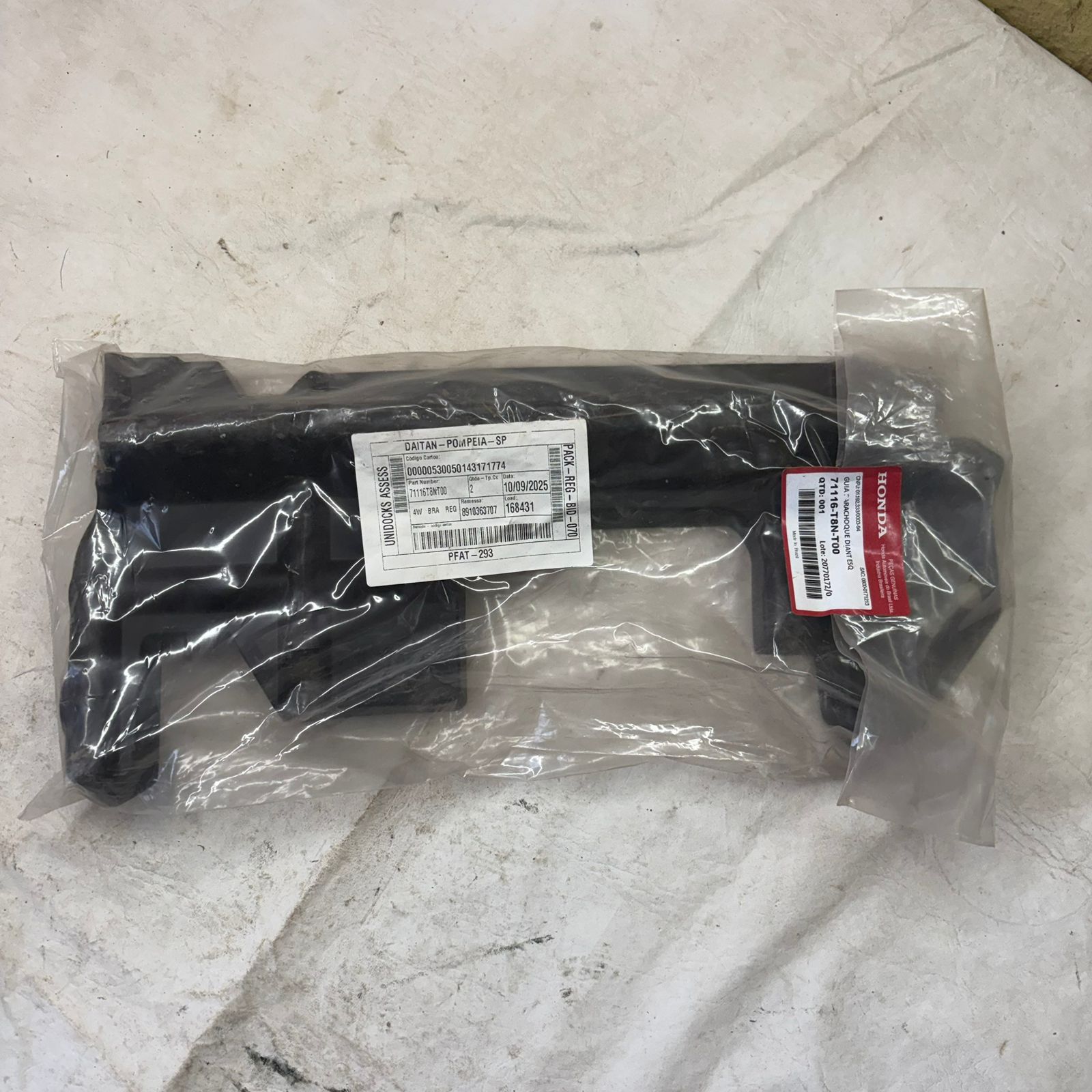 Defletor De Ar Parachoque Diant Esquerdo Honda Hr-v Original - Imagem 7
