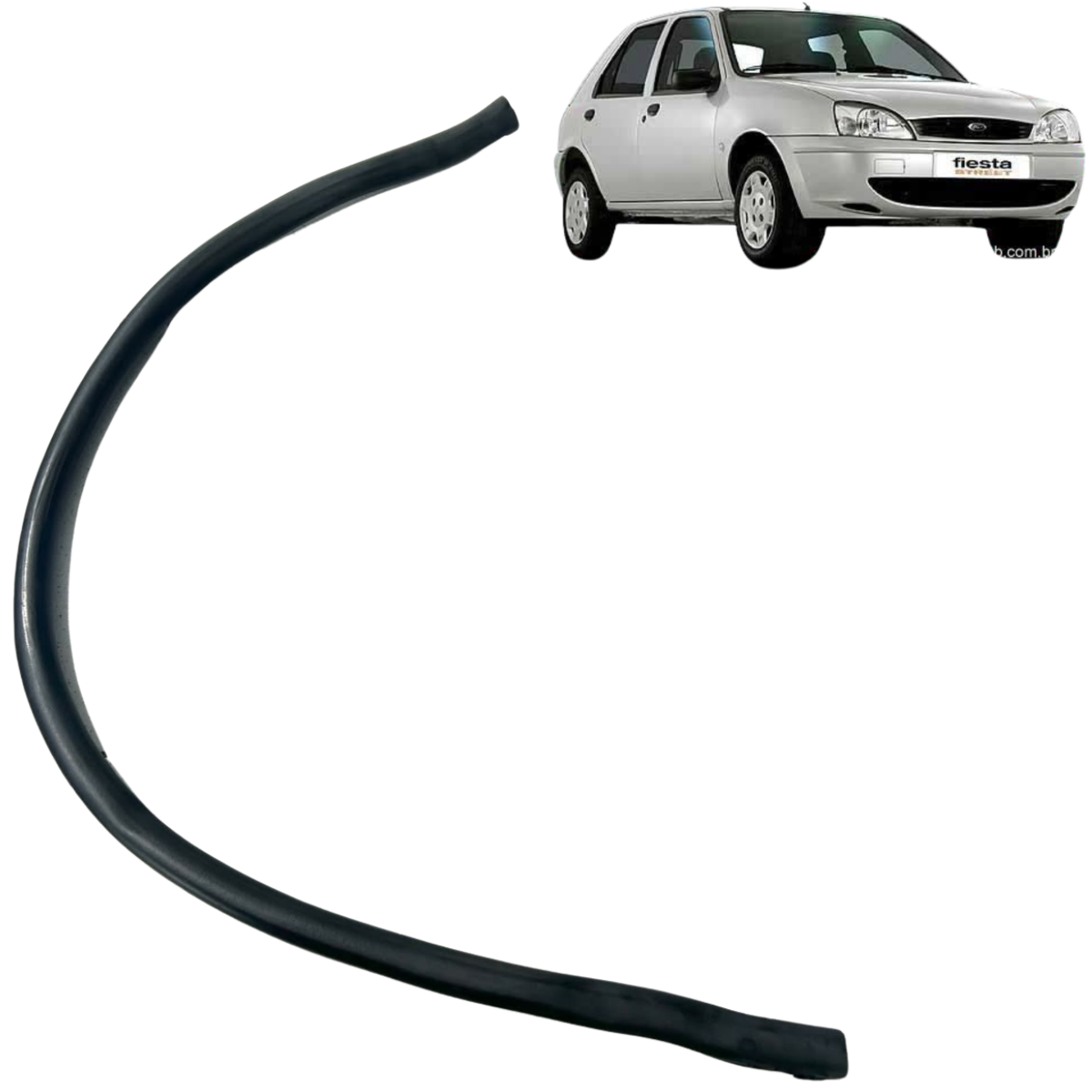 Borracha da Churrasqueira Parabrisa Ford Fiesta 2002 a 2013