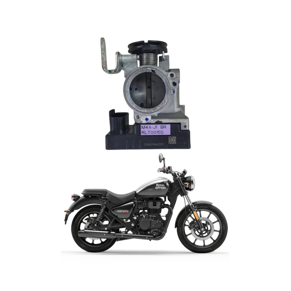 CORPO DE INJEÇÃO ROYAL ENFIELD METEOR 350 2023 IN.