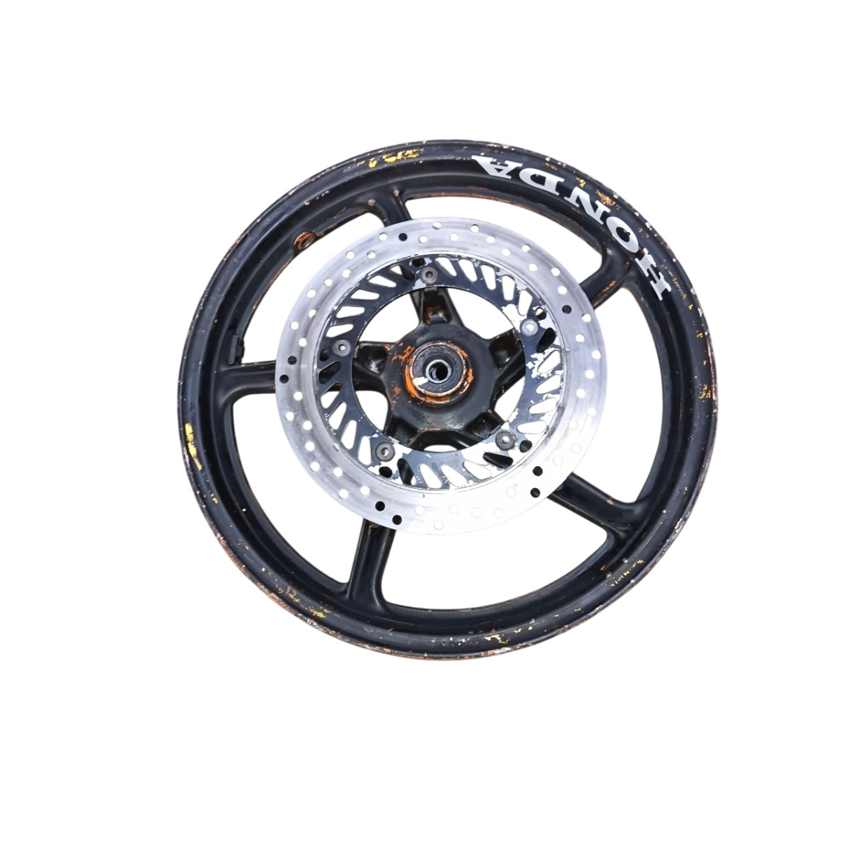 Roda Dianteira C/Disco CBX 250 Twister 2001 A 2008 C/Avaria - Imagem 3