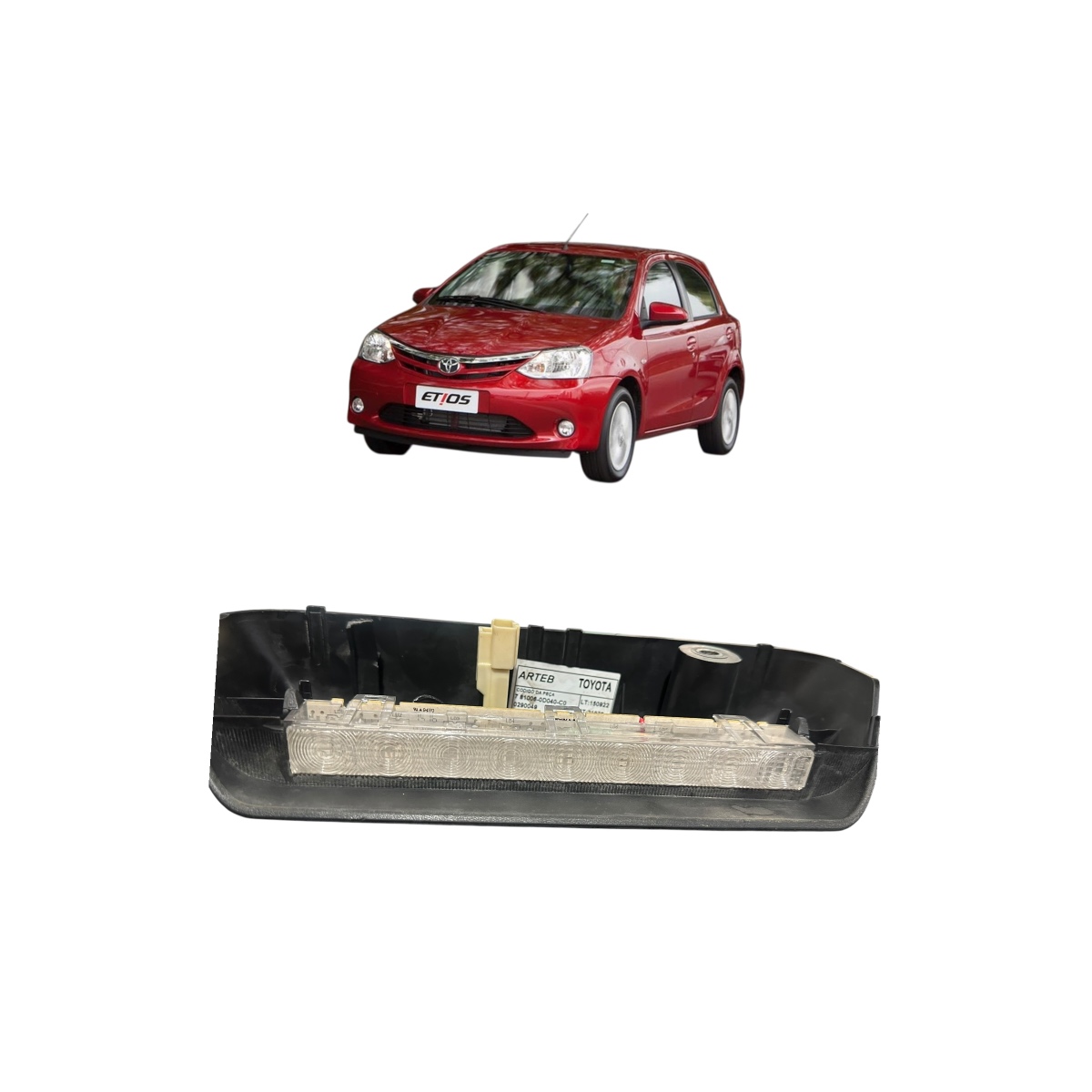 Break Light (luz Freio) Toyota Etios 14/21 Cod 810060d040c0 - Imagem 6