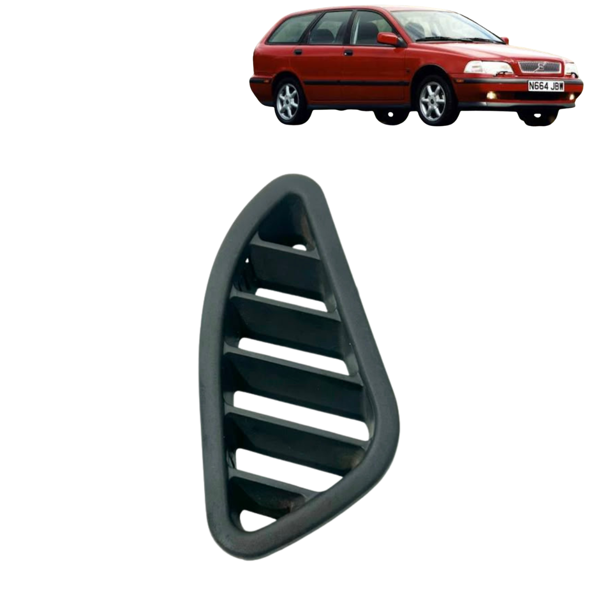 Difusor De Ar Volvo S40 V40 Perua 2.0 1997 Original