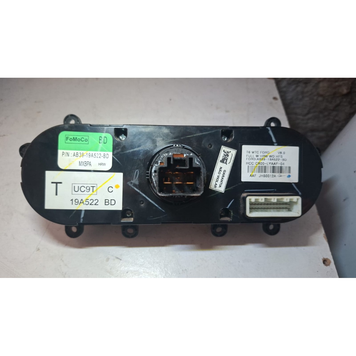 Comando Ar Condicionado Ranger 2012 A 2016 Original Ford - Imagem 2