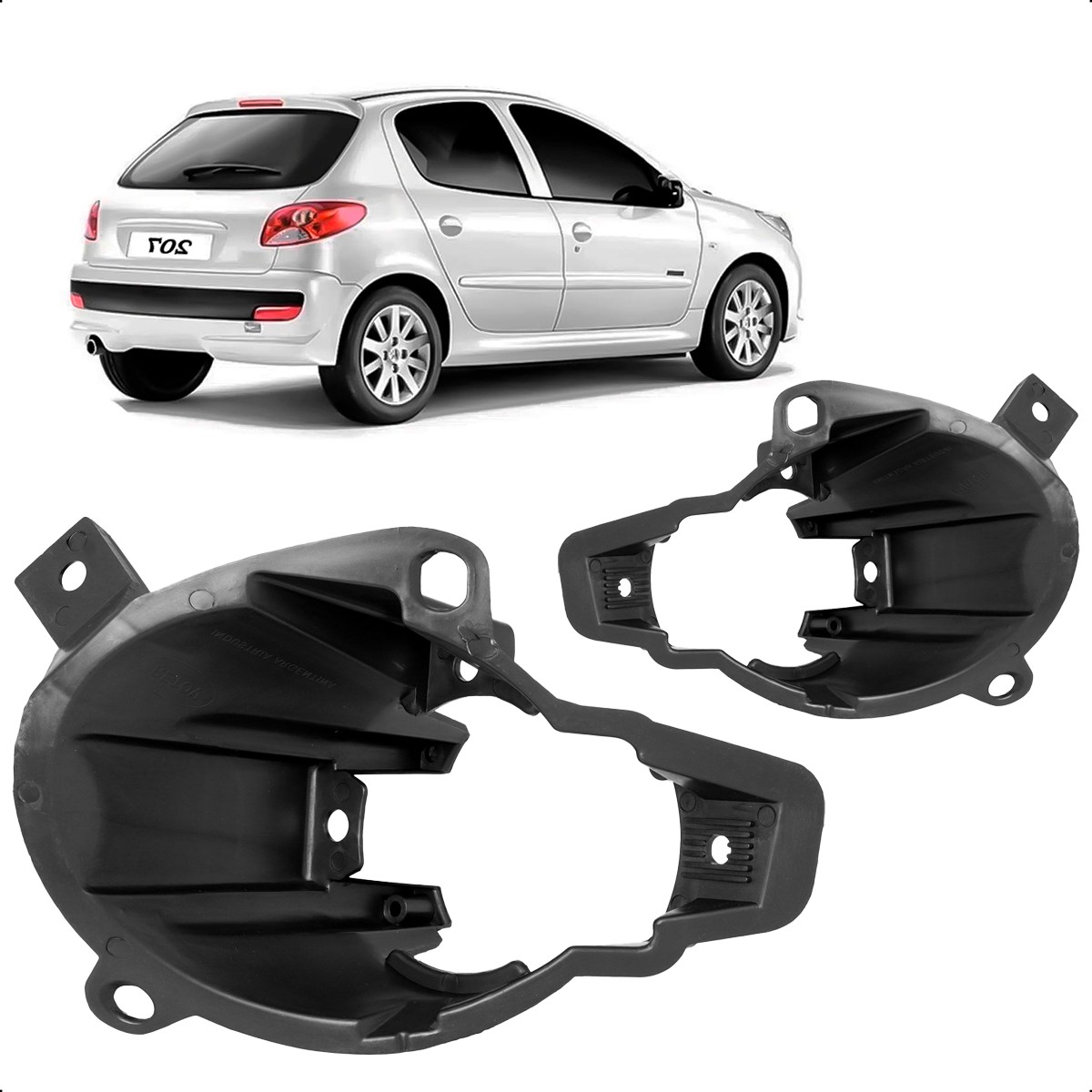 SUPORTE FAROL AUX PEUGEOT 207 208 2009/2015 LE @