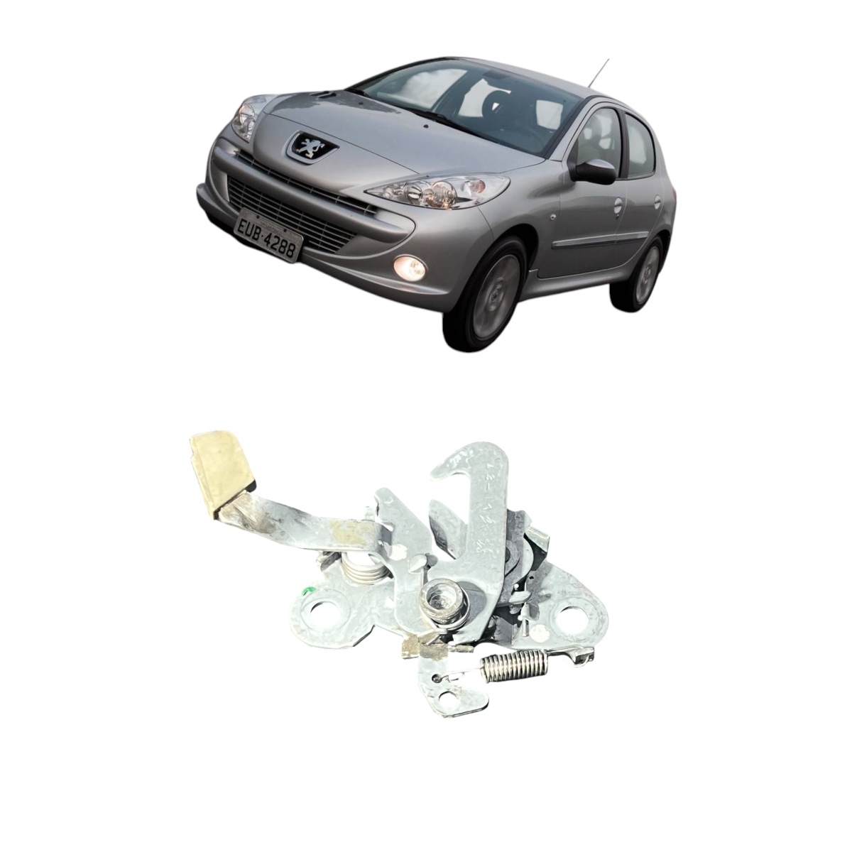 Fechadura capô Peugeot 207 2002/2013 - Imagem 2