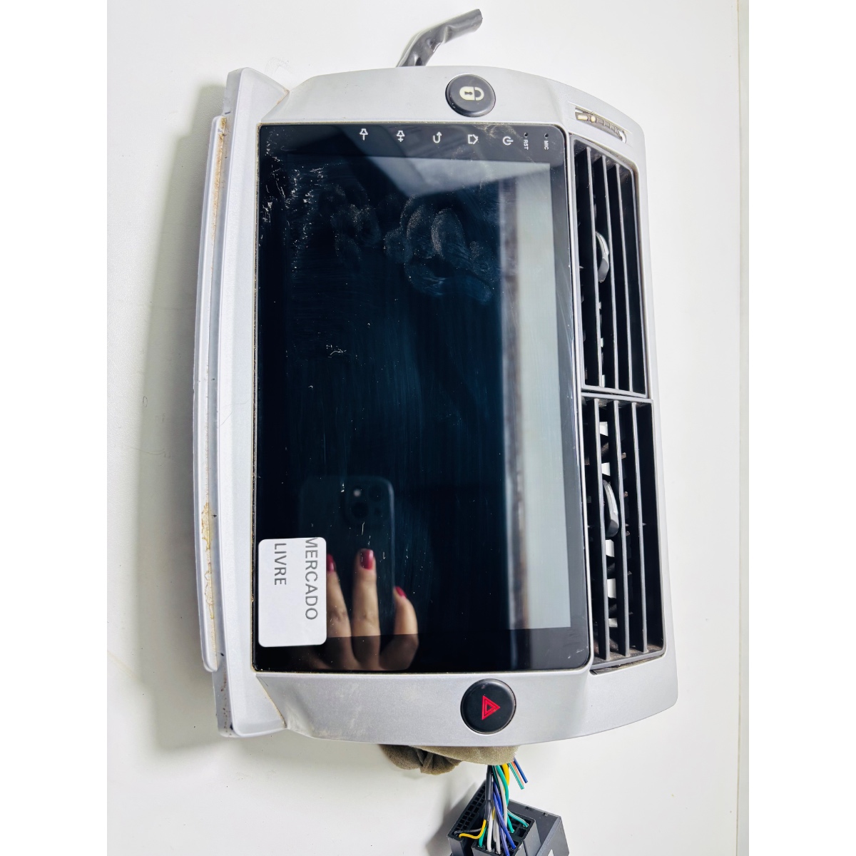 Som Multimídia Citroën C4 Pallas com Moldura 2008 A16 - Imagem 2