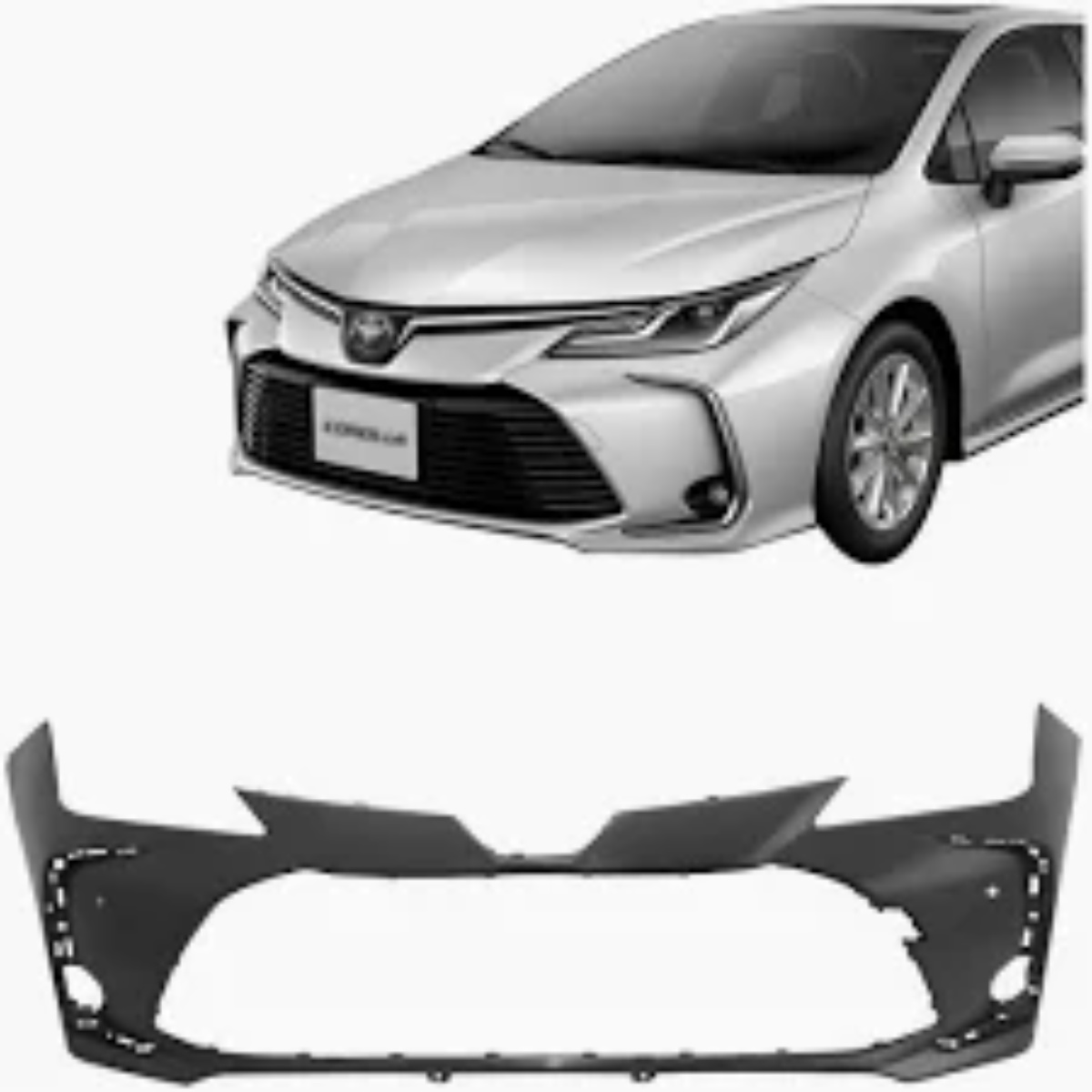Parachoque Dianteiro Toyota Corolla 2020-2025