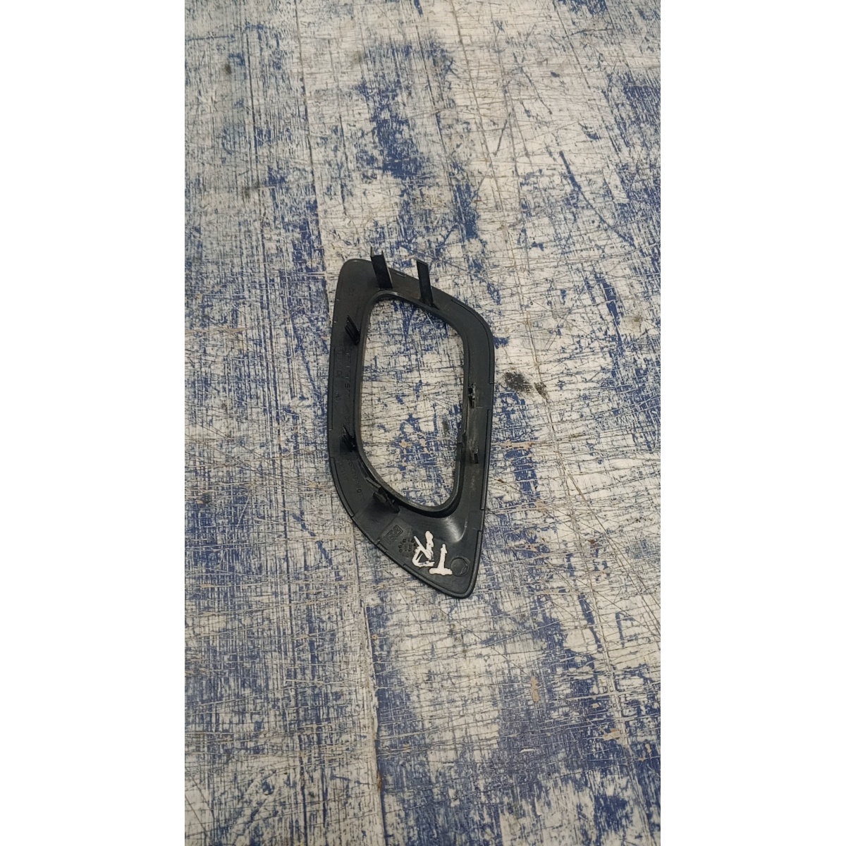 Moldura Da Maçaneta Traseira Direita 408 Preto Traseira - Imagem 2