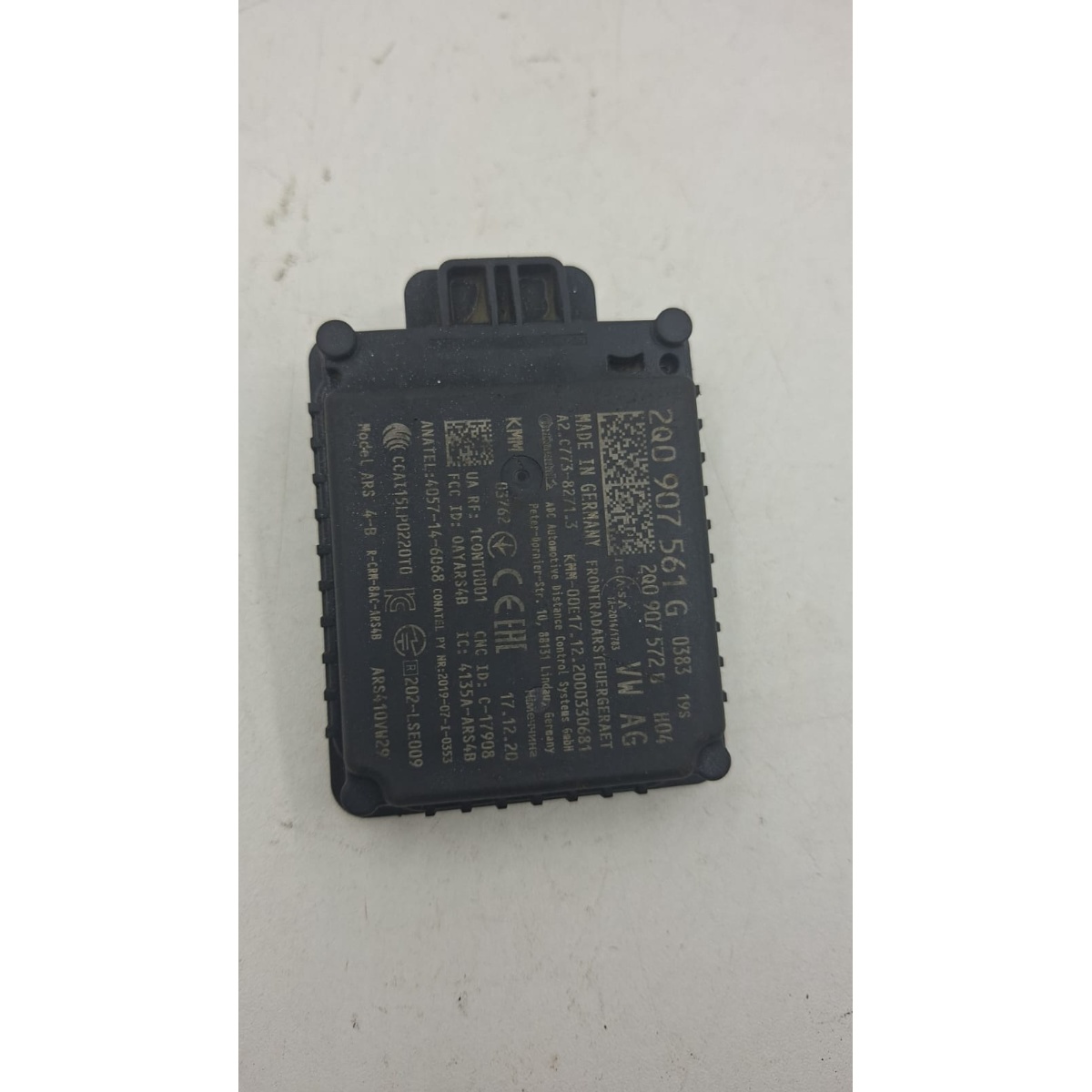 Módulo Radar ACC Volkswagen Nivus T-Cross 2q0907561g - Imagem 2