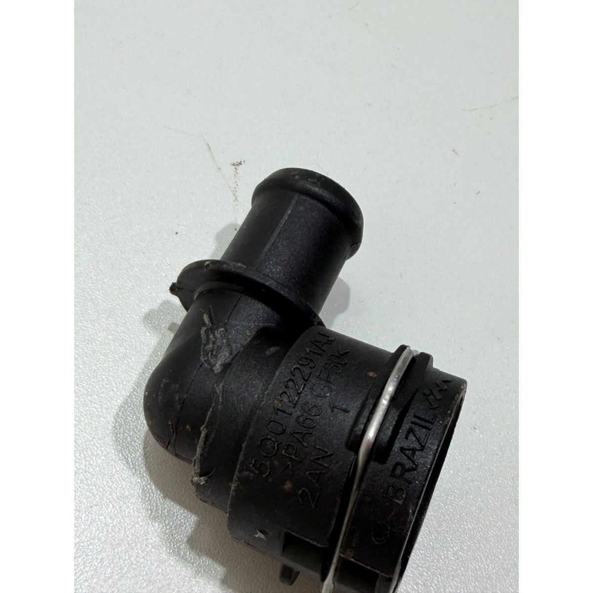 Conexão Flange Agua Volks Taos 2023 1.4 TSI 5q0122291aj - Imagem 6