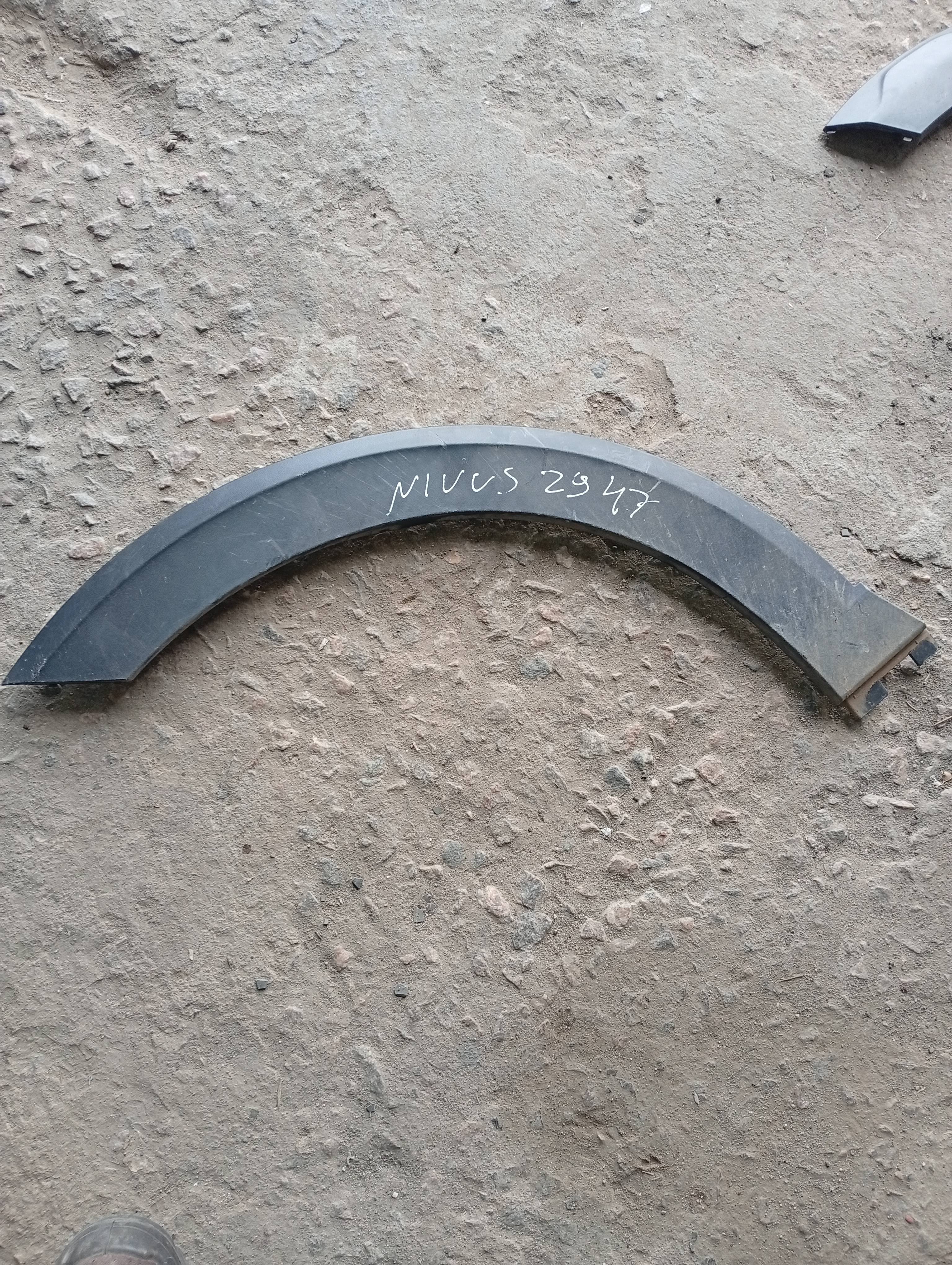 Moldura Do Paralama Dianteiro Lado Esquerdo Nivus 2G5854733