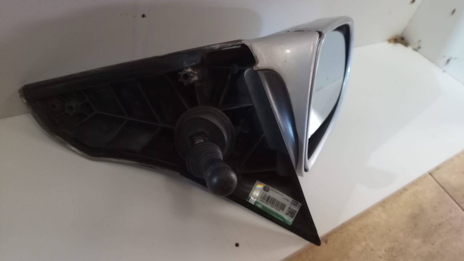 Retrovisor Manual Corsa Esquerdo 2001 2002 23 2004 2005 - Imagem 2