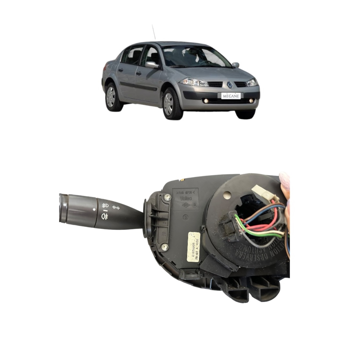 Chave De Seta Renault Megane 2006/2012 61835908 Original 1.6 - Imagem 8