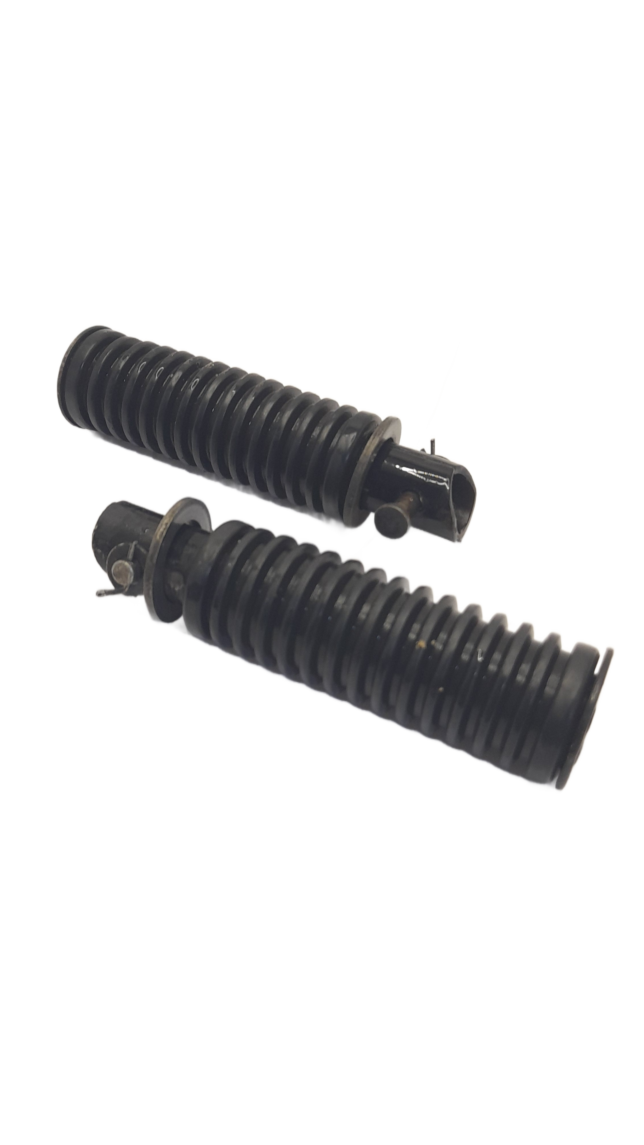 Par Pedaleira Traseira Biz 125 Titan 150 Ks Mix Fan 125 ks - Imagem 4