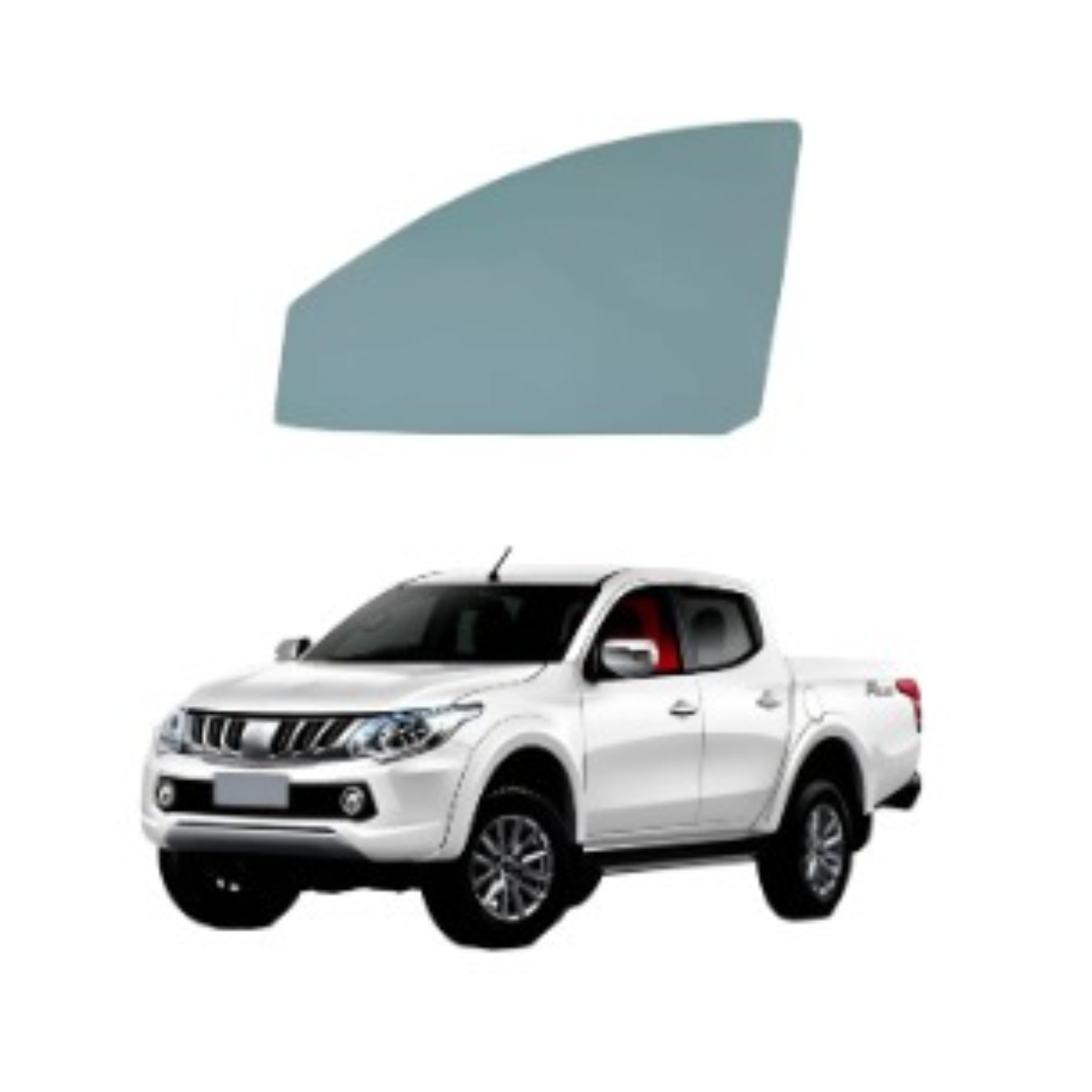 Vidro Porta Diant Esquerdo  Mitsubishi L200 Triton 17/24