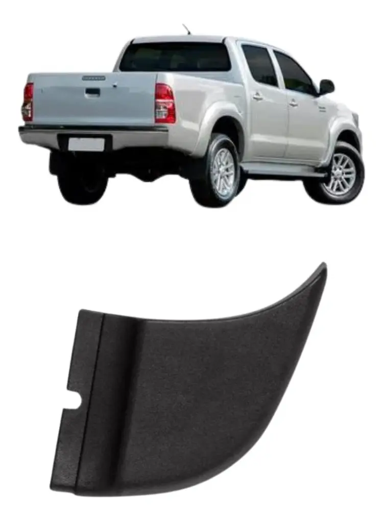 POLAINA PARACHOQUE HILUX TRASEIRO LD 2005/2015 NOVO @