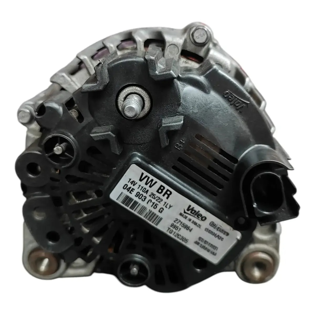 Alternador Volkswagen Tcross NIVUS polo Virtus - Imagem 3