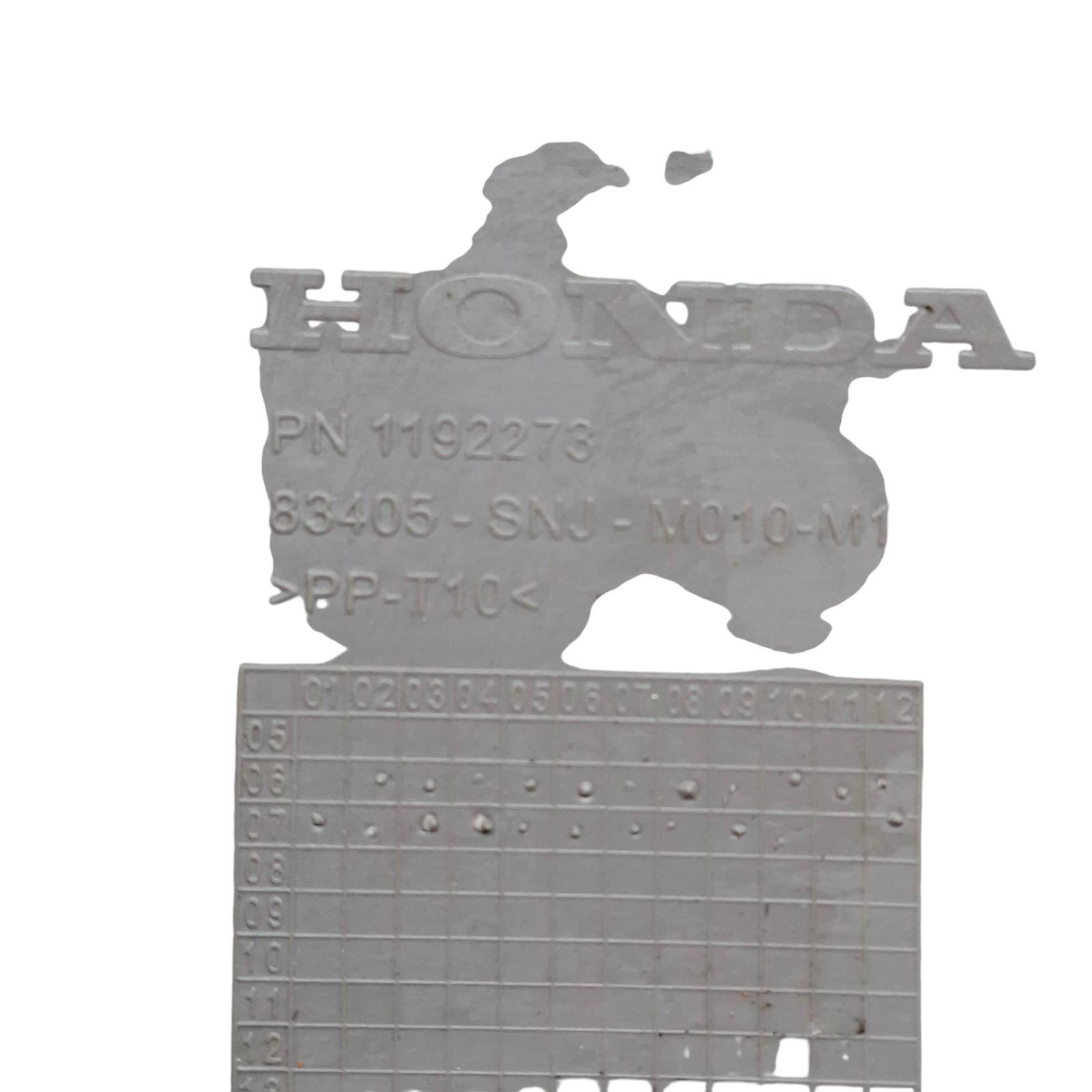 Moldura Console Central Civic 2007 A 2011 83405snjm010m1 - Imagem 2