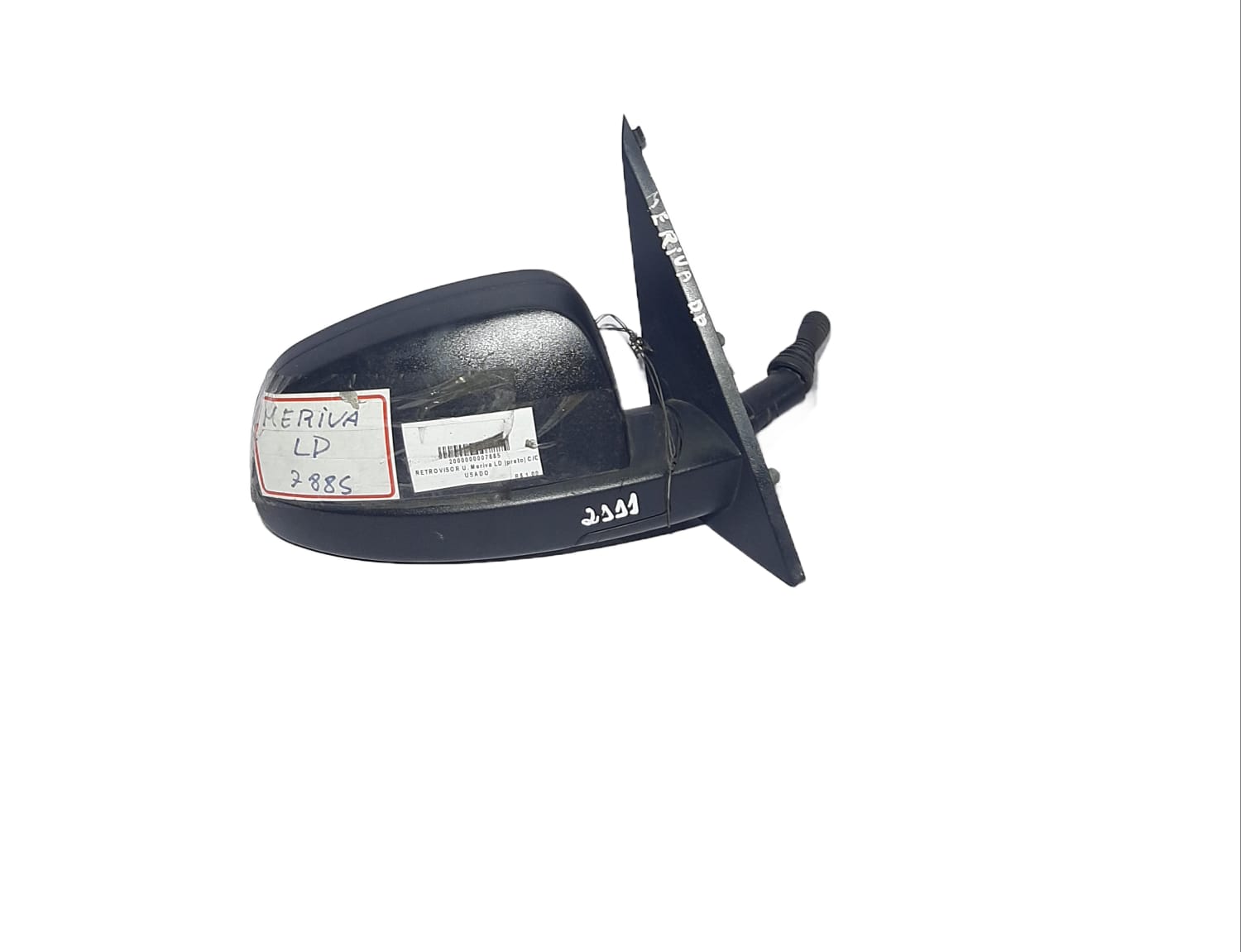 RETROVISOR NISSAN MERIVA 2003/2012 COM CONTROLE LADO DIREITO - Imagem 4