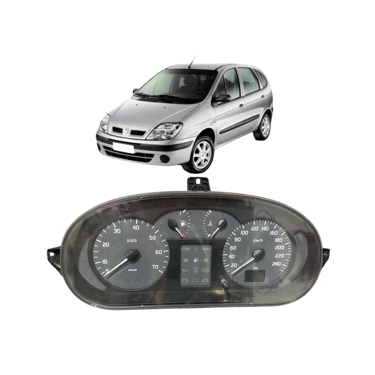 Painel De Instrumentos Scenic 1.6 16v 2001/02 7700427896 - Imagem 1
