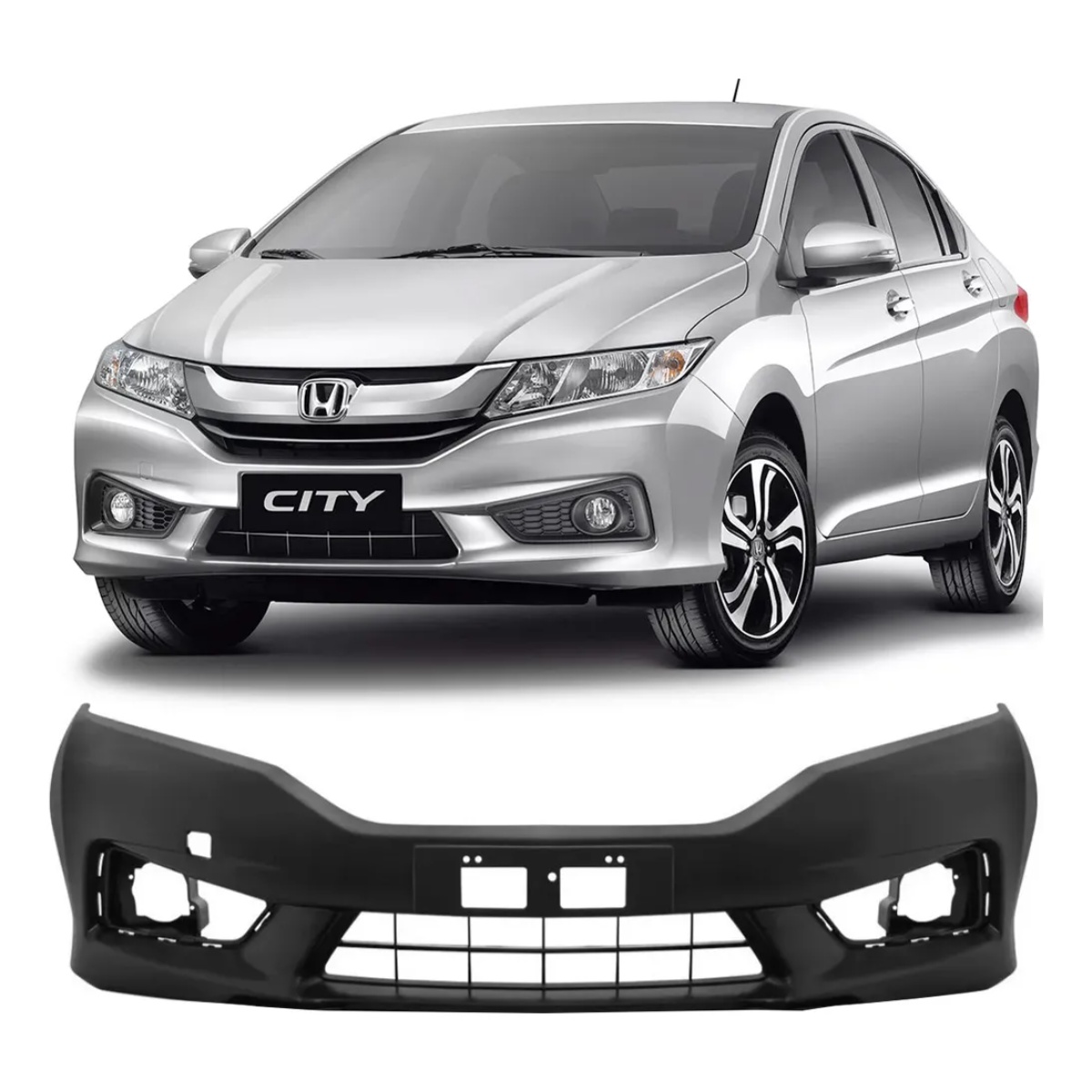 Parachoque Dianteiro Honda City 2015 16 17