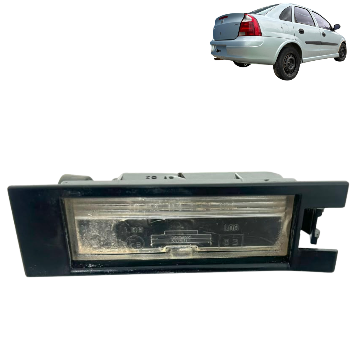 Lanterna de Placa GM Corsa Sedan 2004 Original