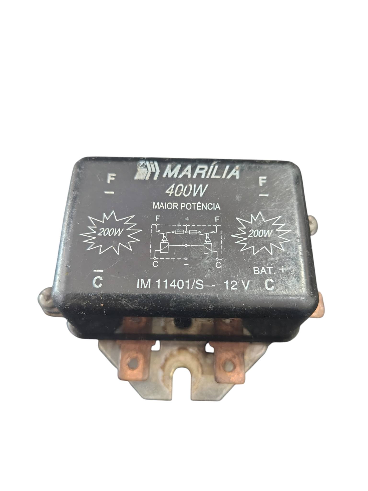 RELÊ DUPLO FAROL MARÍLIA IM11401/S 12V UNIVERSAL IM11401S - Imagem 3