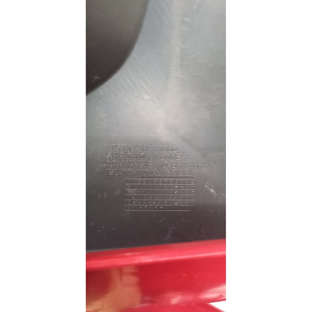 Carenagem Aba Tanque Esquerda Xre 300 Original 2009-2010 - Imagem 3