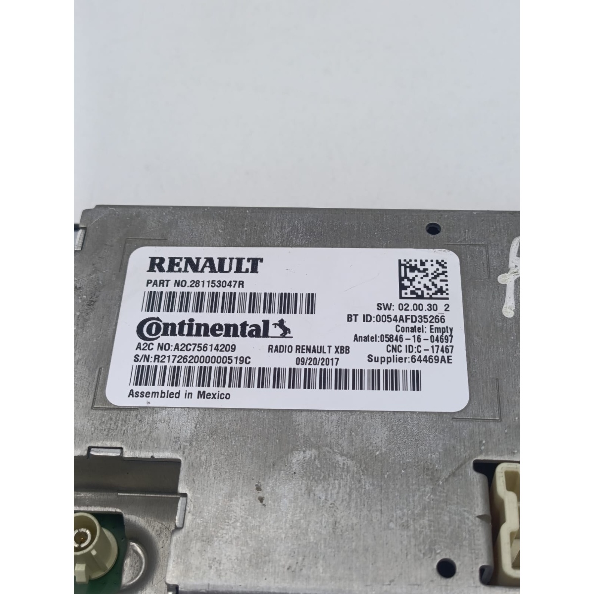 Rádio Original Renault Kwid 281153047r - Imagem 5