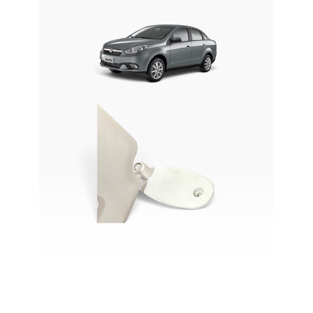 Quebra Sol Direito Fiat Grand Siena  2012/2017 Original - Imagem 4