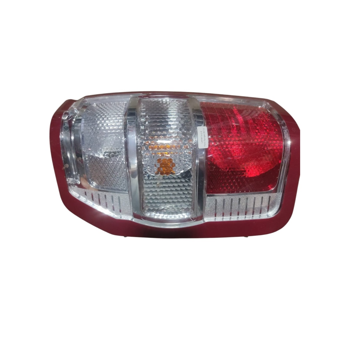 Lanterna L.e Ford Ranger 09/12 Original (com Circuito) Ambos Lados Vermelho/transparente - Imagem 3