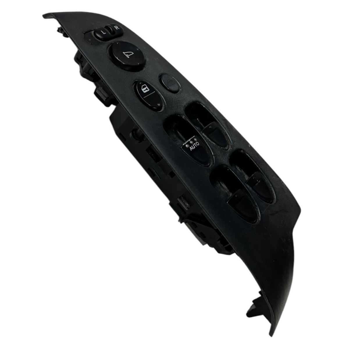 Moldura Comando Vidro Dianteiro Esquerdo Honda Civic 2007 11 Preto - Imagem 3