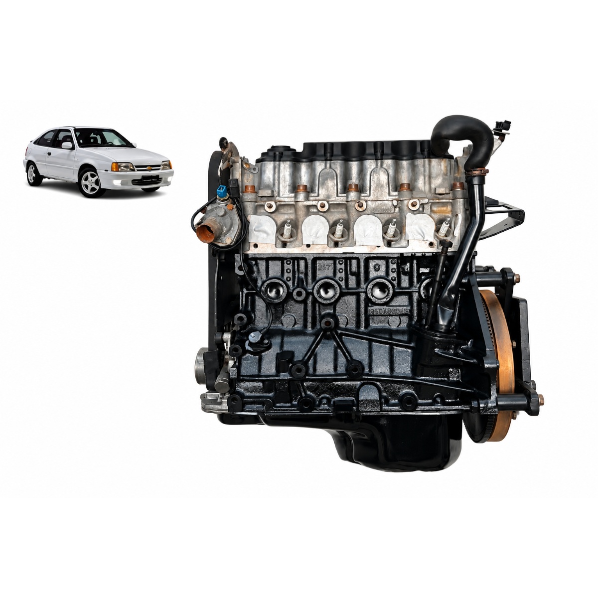 Motor Parcial Chevrolet Kadett 2.0 8V Gasolina 1997